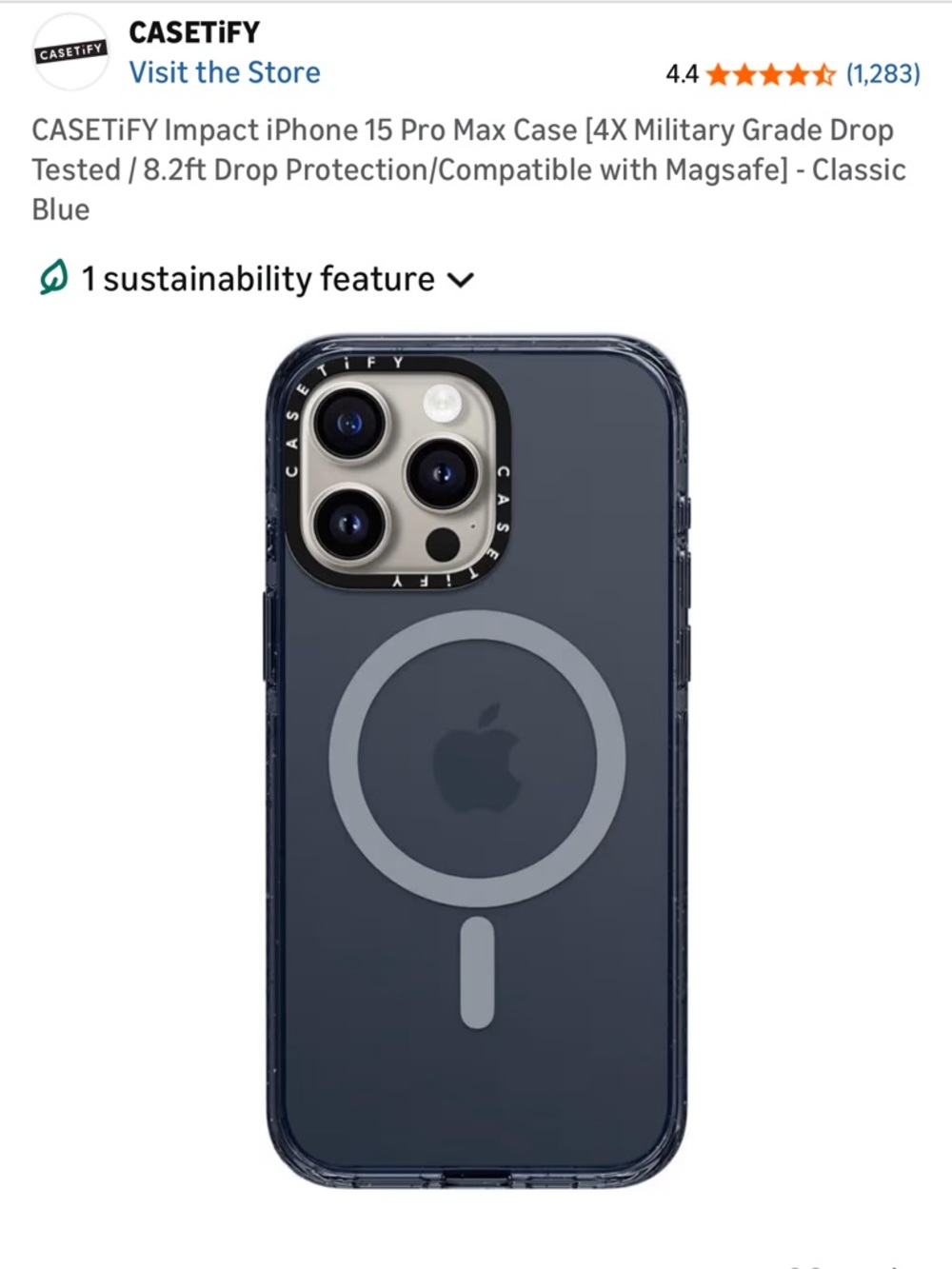 CASETiFY Impact iPhone 15 Pro Max Case
